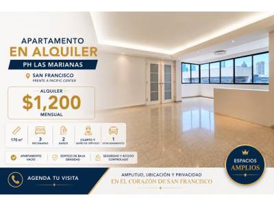 Apartamento en San Francisco, Ciudad De Panam&aacute;